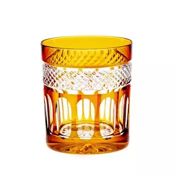 Стакан для виски янтарный 280мл Cristalica GmbH, оранжевый