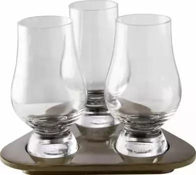 Стакан для виски Stlzle "Glencairn Glass", (набор, 3 шт.), высота 11,5 см, содержимое 190 мл, 3 шт, цвет transparent