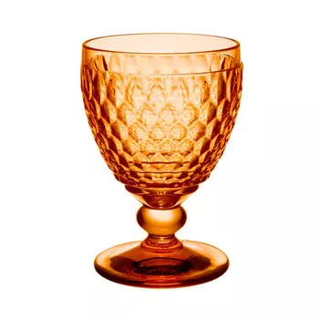Стакан для воды Boston Colored Apricot 0,35 л Villeroy & Boch, оранжевый/прозрачный