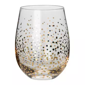 Стакан для воды Dots Gold El Corte Ingls, золото