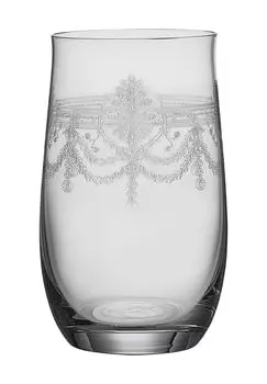 Стакан для воды Розали, хрустальный стакан, 380 мл Bohemia, прозрачный