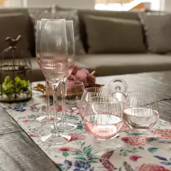 Стакан Kondela, розовый