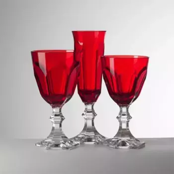 Стакан Mario Luca Giusti, красный