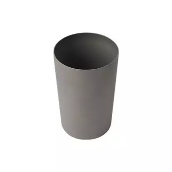 Стакан Muji для кемпинга, серебряный