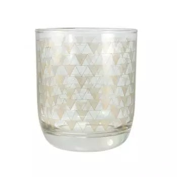 Стакан питьевой Треугольник 7,8 х 8,8 см стекло прозрачный/бронза Sonstige