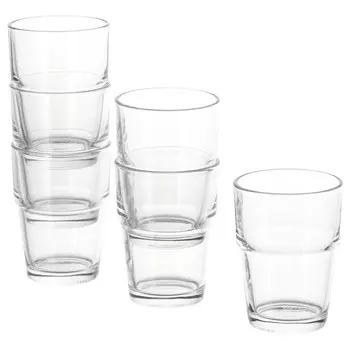 Стакан, прозрачное стекло, 17 кл, REKO IKEA