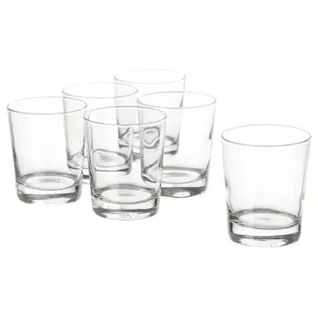 Стакан, прозрачное стекло, 23 кл, GODIS IKEA