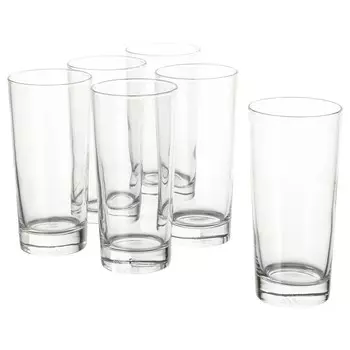Стакан, прозрачное стекло, 40 кл, GODIS IKEA