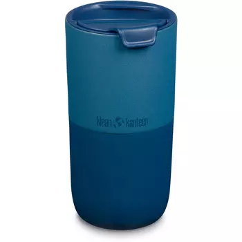 Стакан с откидной крышкой и подъемом Klean Kanteen, красный