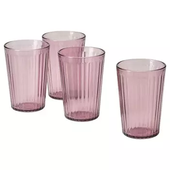 Стакан, серо-розовый, 31 кл, BROKROCKA IKEA