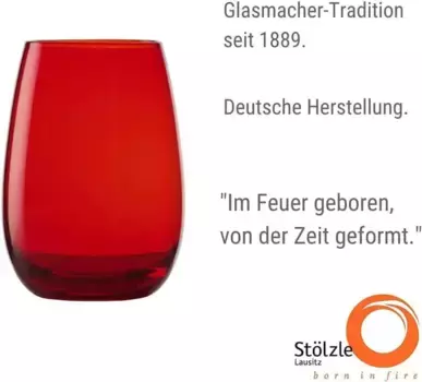 Стакан Stlzle Lausitz, красный