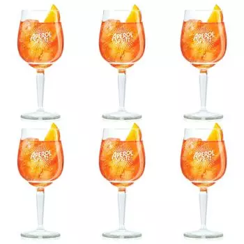 Стаканчики Aperol Spritz 450 мл - 6 шт