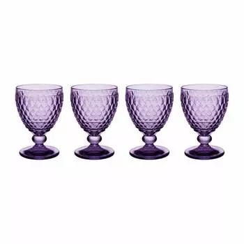 Стаканы для воды boston colored, набор из 4 шт. Villeroy & Boch, лавандовый