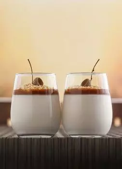 Стаканы для воды и сока Hermia Concept/бокалы для коктейлей полумесяц-LAV1163, прозрачный