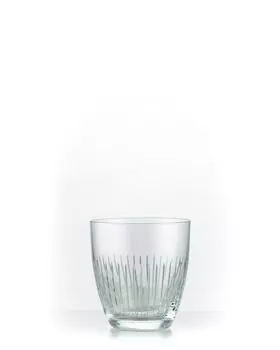 Стаканы для воды, стаканы для виски, модель Элизабет, прозрачная огранка, 300 мл, набор из 6 шт Crystalex