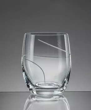 Стаканы для воды, стаканы для виски, модель UP, прозрачные, 300 мл, набор из 2 шт BOHEMIA