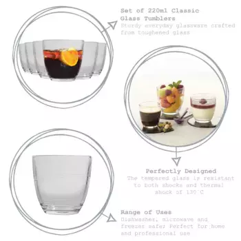 Стаканы Duralex, белый