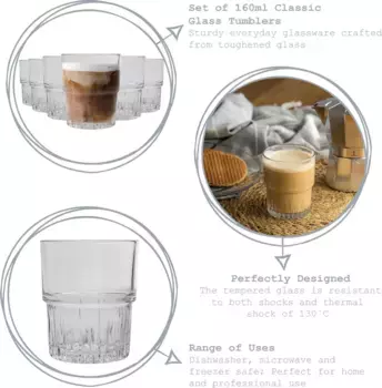 Стаканы Duralex, белый