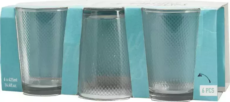 Стаканы Excellent Houseware, белый