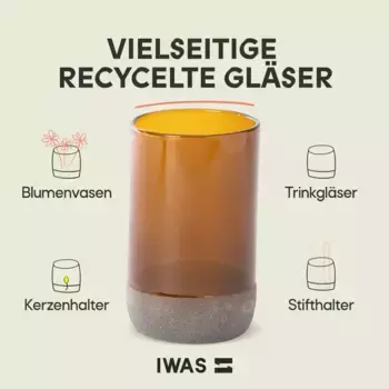 Стаканы IWAS, светло-коричневый