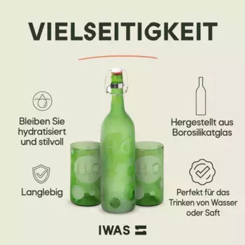 Стаканы IWAS, зеленый