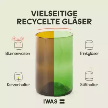 Стаканы IWAS, зеленый