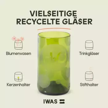 Стаканы IWAS, зеленый