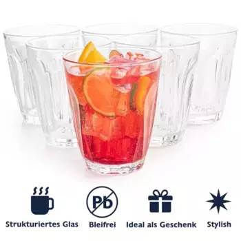 Стаканы KONZEPT, прозрачный