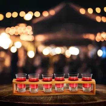 Стаканы Relaxdays, светло-коричневый