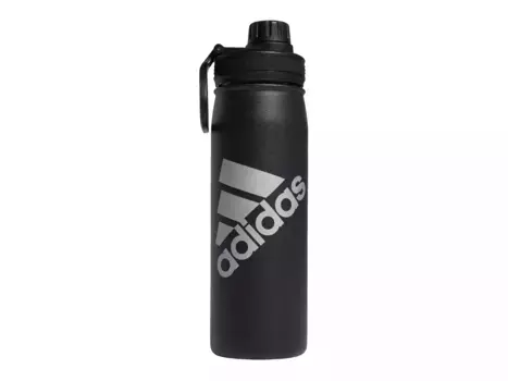 Стальная бутылка для воды 600 мл Metal 20-Oz. Adidas, Black