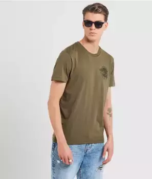 Стальная футболка Retro Jeans, хаки