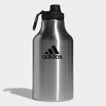 Стальная металлическая бутылка 2л Adidas, цвет Clear