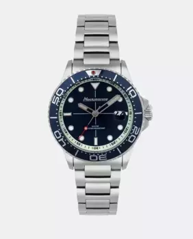 Стальные мужские часы Cockpit Luminisce Neckmarine, серебряный