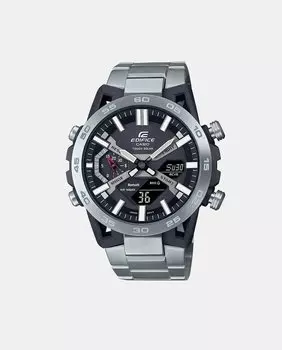 Стальные мужские часы Edifice ECB2000D1AEF Casio, серебро