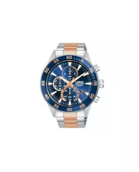 Стальные мужские часы Sport man RM329JX9 с серебряным ремешком Lorus, серебряный