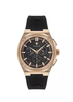 Стальные мужские наручные часы Wa.10200-D Wainer, розовый