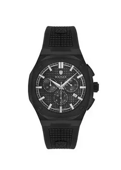 Стальные мужские наручные часы Wa.10200-B Wainer, черный