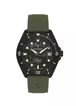 Стальные наручные часы Wa.25110-C Wainer, зеленый