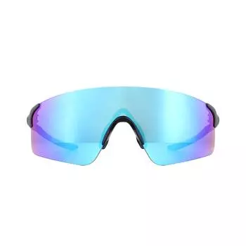 Стальные солнцезащитные очки Prizm с сапфиром Wrap Oakley, серый