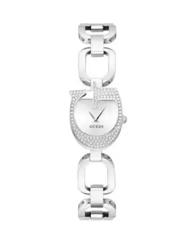 Стальные женские часы Gia GW0683L1 с серебряным ремешком Guess, серебрянный