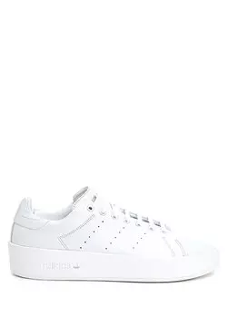 Stan smith recon белые женские кожаные кроссовки Adidas