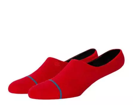 Stance Icon Classic No Show красные носки A145A21INS-RED