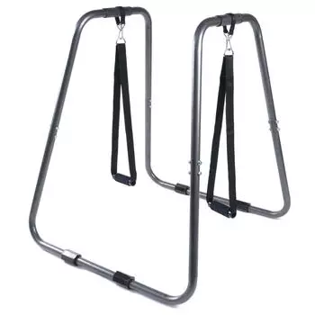 Станция для фитнеса из армированной стали с ремнями GLADIATORFIT, черный