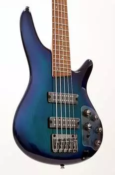 Стандартная 5-струнная бас-гитара Ibanez SR с сапфировым стеклом синего цвета SR375ESPB