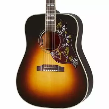 Стандартная акустическая гитара Gibson Hummingbird в цвете Vintage Sunburst MCSSHBVS