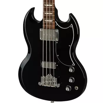 Стандартная бас-гитара Gibson USA SG черного цвета USA SG Standard Bass