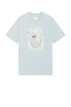 Стандартная базовая футболка Givenchy, голубой