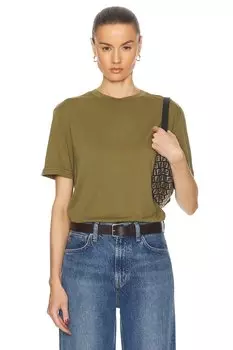 Стандартная футболка WAO, оливковый