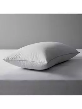 Стандартная подушка с перегородкой British Goose & Feather John Lewis, средняя/жесткая