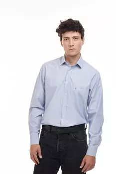 Стандартная полосатая рубашка Vegea, синий